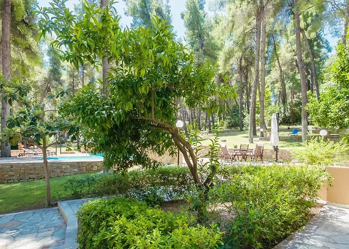 Sani Cape Shared Pool Vilă