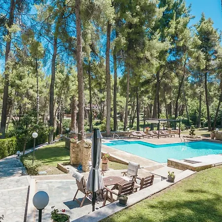 别墅 Sani Cape Shared Pool 撒尼海滩