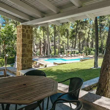 Sani Cape Shared Pool 别墅 撒尼海滩