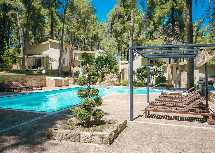 Sani Cape Shared Pool Villa